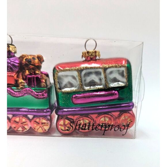 Train Set Christmas‎ Ornament Shatterproof - Picture 5 of 10